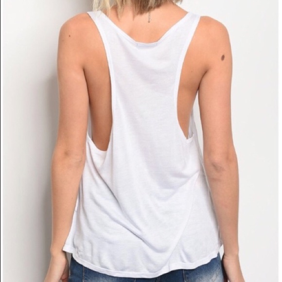 LAST ONE!! Mermaid Off duty tank top - Picture 3 of 5